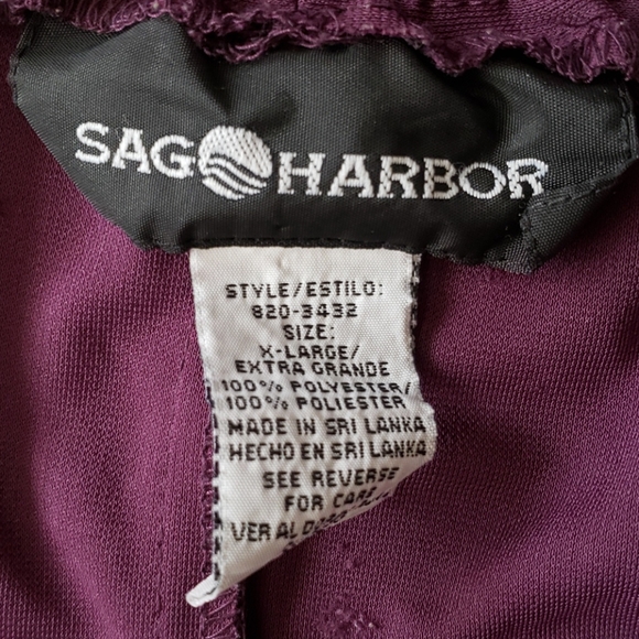 Purple Knit Pants - Picture 3 of 3